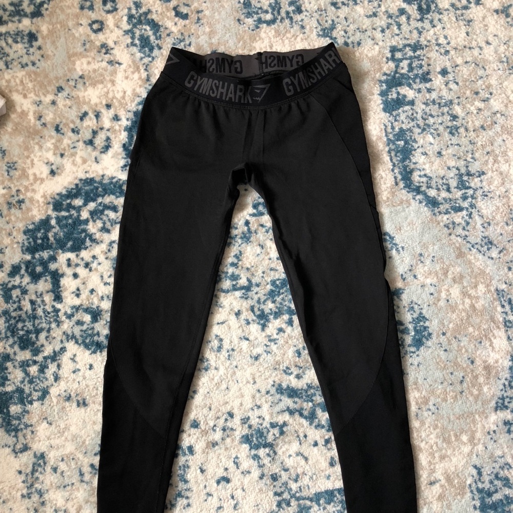 gymshark flex leggings black